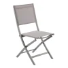 CHAISE ESSENTIA PLIANTE NOISETTE CAFE
