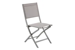 CHAISE ESSENTIA PLIANTE NOISETTE CAFE