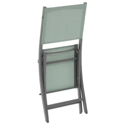 CHAISE ESSENTIA PLIANTE OLIVE GRAPHITE