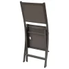 CHAISE ESSENTIA PLIANTE WENGE PRALINE