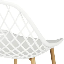 CHAISE EXTERIEUR MALAGA BLANC