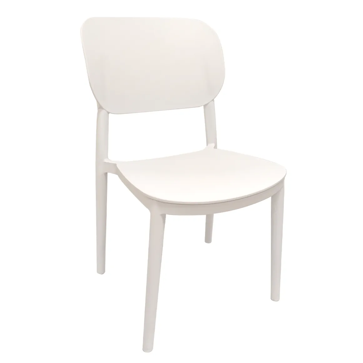 CHAISE PLASTIQUE ENFANT INTERIEUR EXTERIEUR BLANC