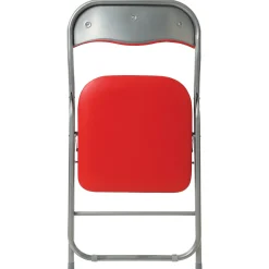 CHAISE PLIANTE BASIC ROUGE