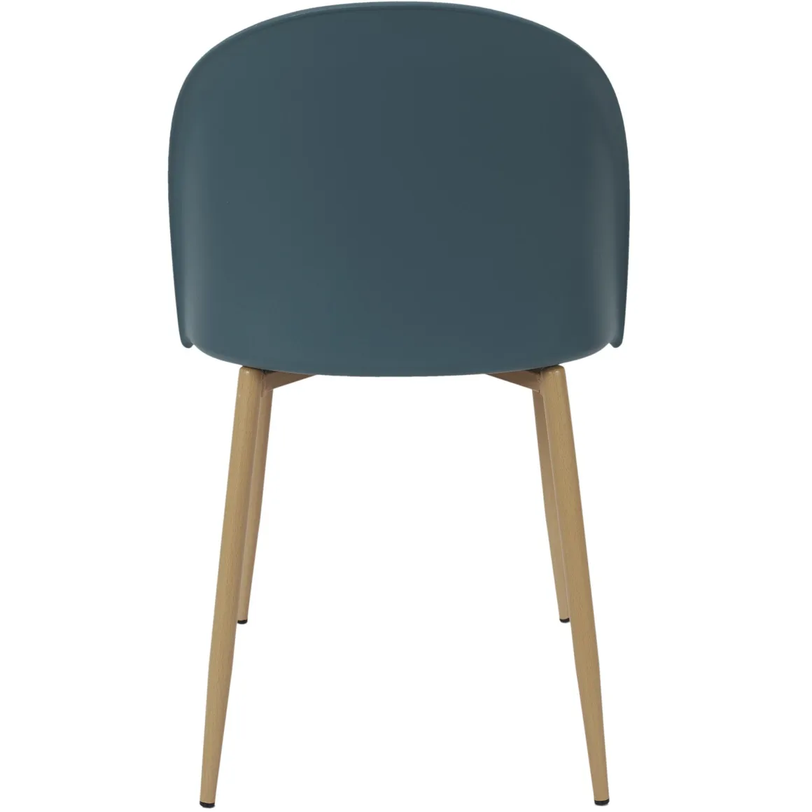 CHAISE SCANDINAVE BERGEN BLEU CANARD