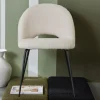 CHAISE TEDDY 51X54X81CM CREME MATCHA MOKA