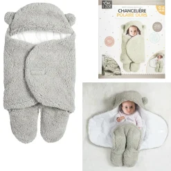 CHANCELIERE POLAIRE OURSON 0 A 6 MOIS