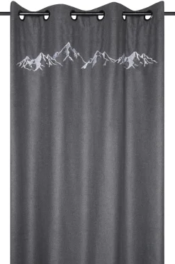 CHARVIN RIDEAU 135X260CM OEIL GRIS