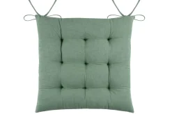 CHAUMONT GALETTE DE CHAISE 40X40CM ECRU