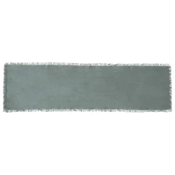 CHEMIN DE TABLE MAHA CELADON 38X140CM