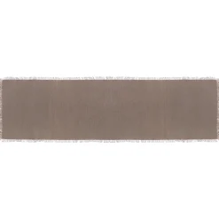 CHEMIN DE TABLE MAHA GRIS 38X140CM