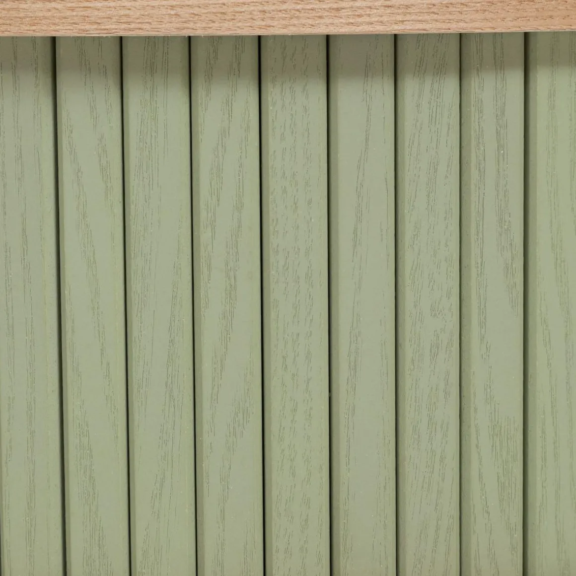 CHEVET 2 PORTES NYSOS VERT DE GRIS