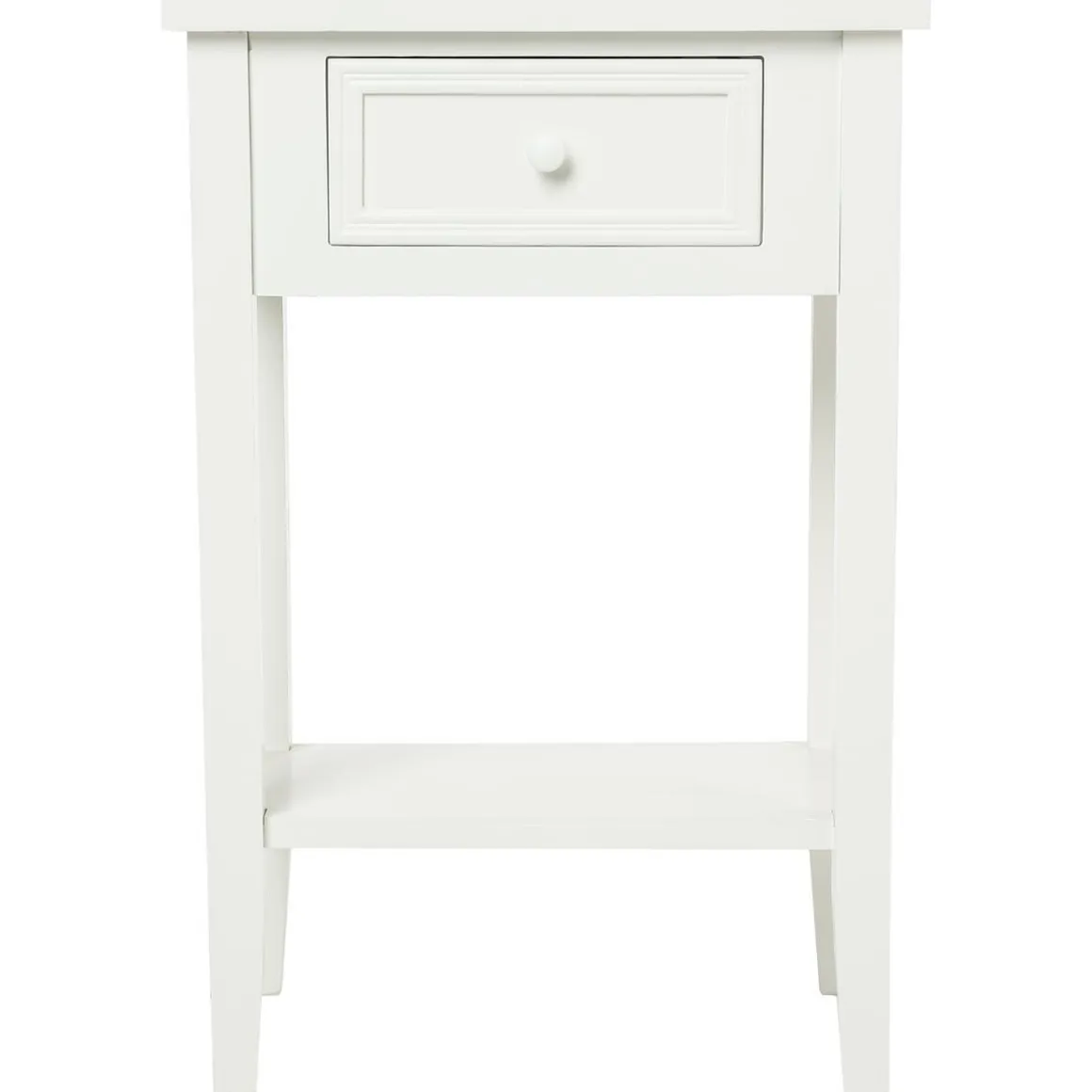 CHEVET 1 TIROIR BLANC CHARME