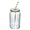 CHOPE BAMBOU AVEC PAILLE VERRE LINE 50CL