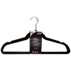 CINTRE FEUTRINE X8 NOIR