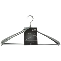 CINTRE METAL VESTE GRIS X2 PIECES