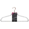 CINTRE PLASTIQUE PAILLETTES X8