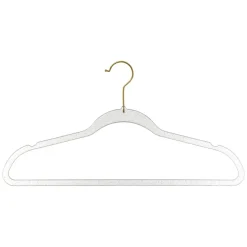 CINTRE PLASTIQUE PAILLETTES X8