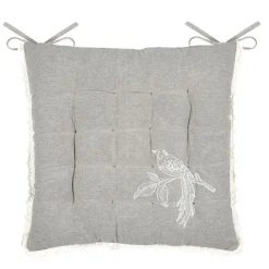 CLARINE GALETTE 16 POINTS 38X38CM BEIGE