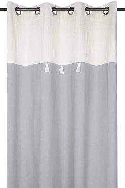 CLEMENCE RIDEAU 140X260 OEIL GRIS
