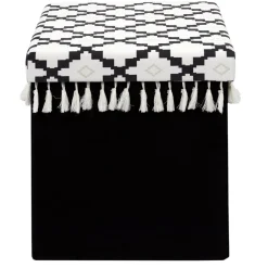 COFFRE POUF PLIABLE AVEC PAMPILLE MIRAGE