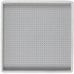 COFFRE POUF PLIABLE COMPATIBLE BRIQUE GRIS
