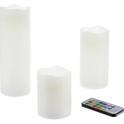 COFFRET 3 BOUGIE LED AVEC TELECOMMANDE