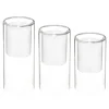 COFFRET 3 BOUGIES DOUBLE VERRE LED