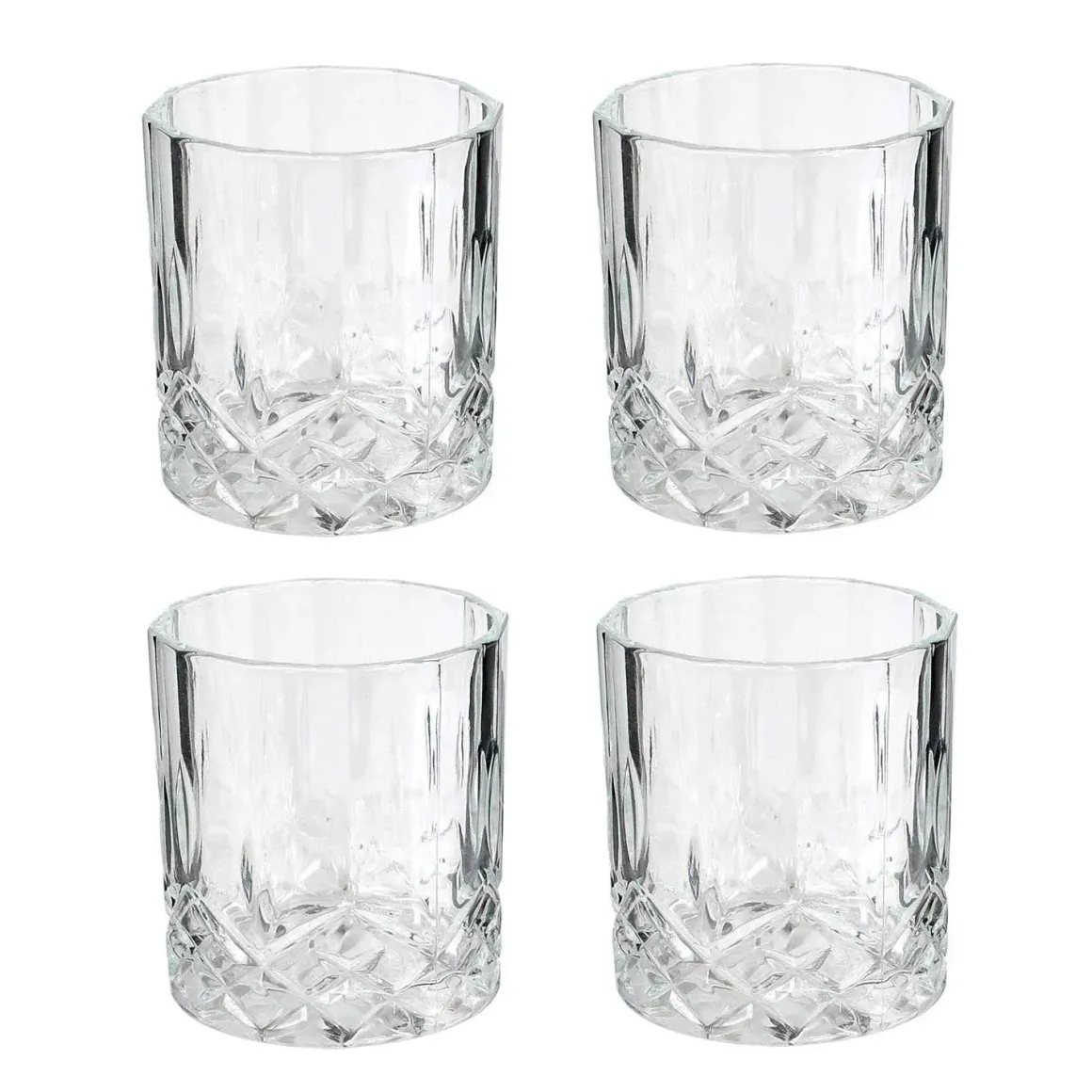 COFFRET CARAFE WHISKY ET VERRE X4 PIECES