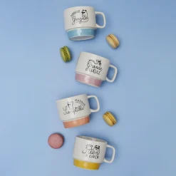COFFRET 4 TASSES EMPILABLES