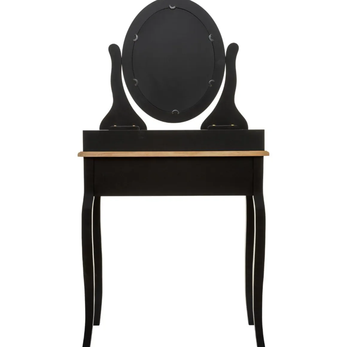 COIFFEUSE 3 TIROIR NOIR CHRYSA