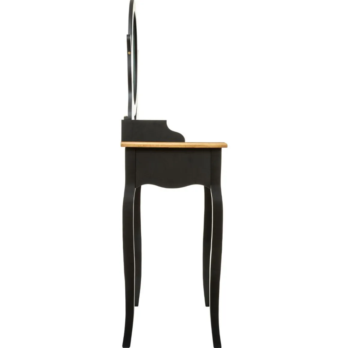 COIFFEUSE 3 TIROIR NOIR CHRYSA