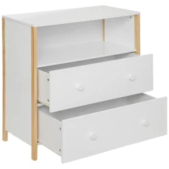 COMMODE KIMA BLANC BOIS