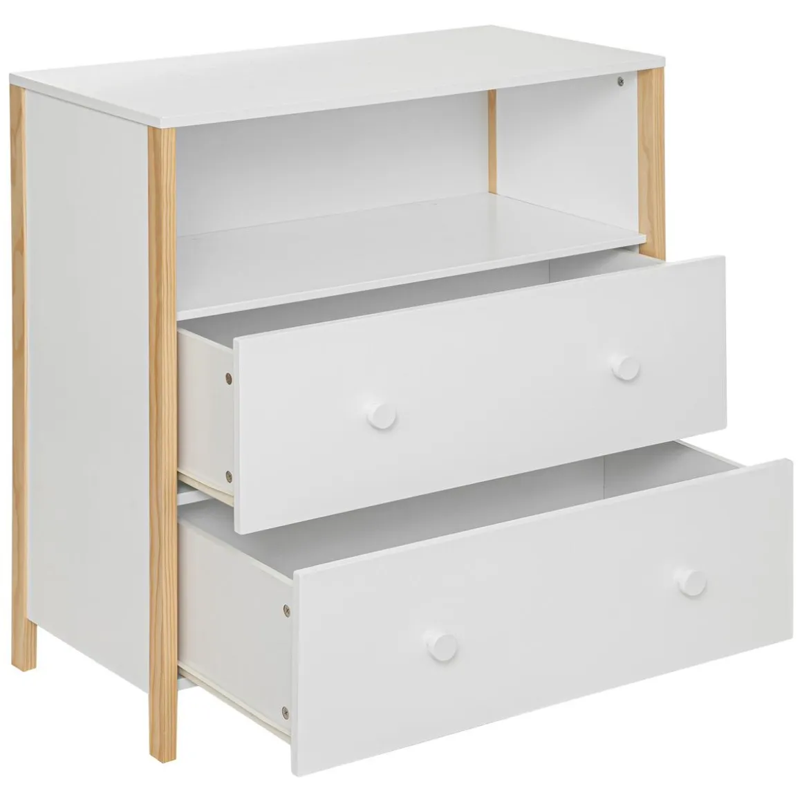 COMMODE KIMA BLANC BOIS