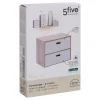 COMMODE 2 TIROIRS DRESS UP BEIGE D.50X30X40CM