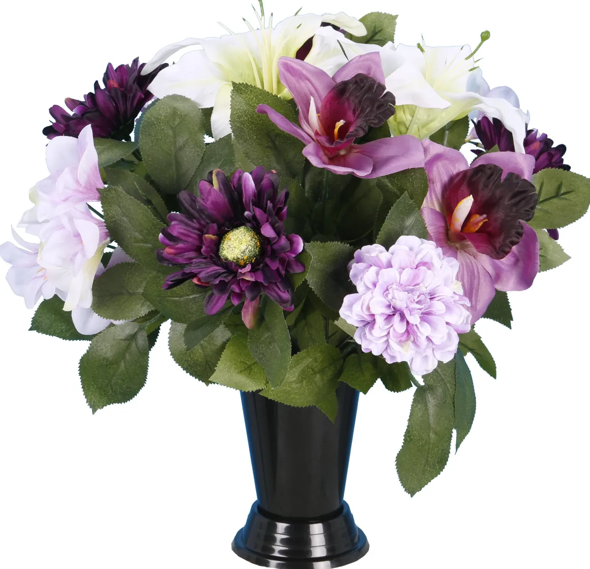 CONE LYS GERBERA SOUCI ORCHIDEE