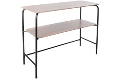 CONSOLE 2 ETAGES 110X30X77.5CM