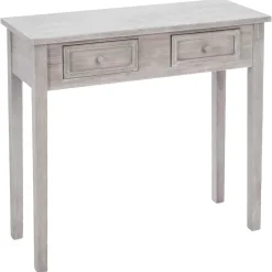 CONSOLE 2 TIROIRS CHARME NATUREL