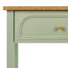 CONSOLE 2 TIROIRS MOHEA VERT CELADON L.100CM