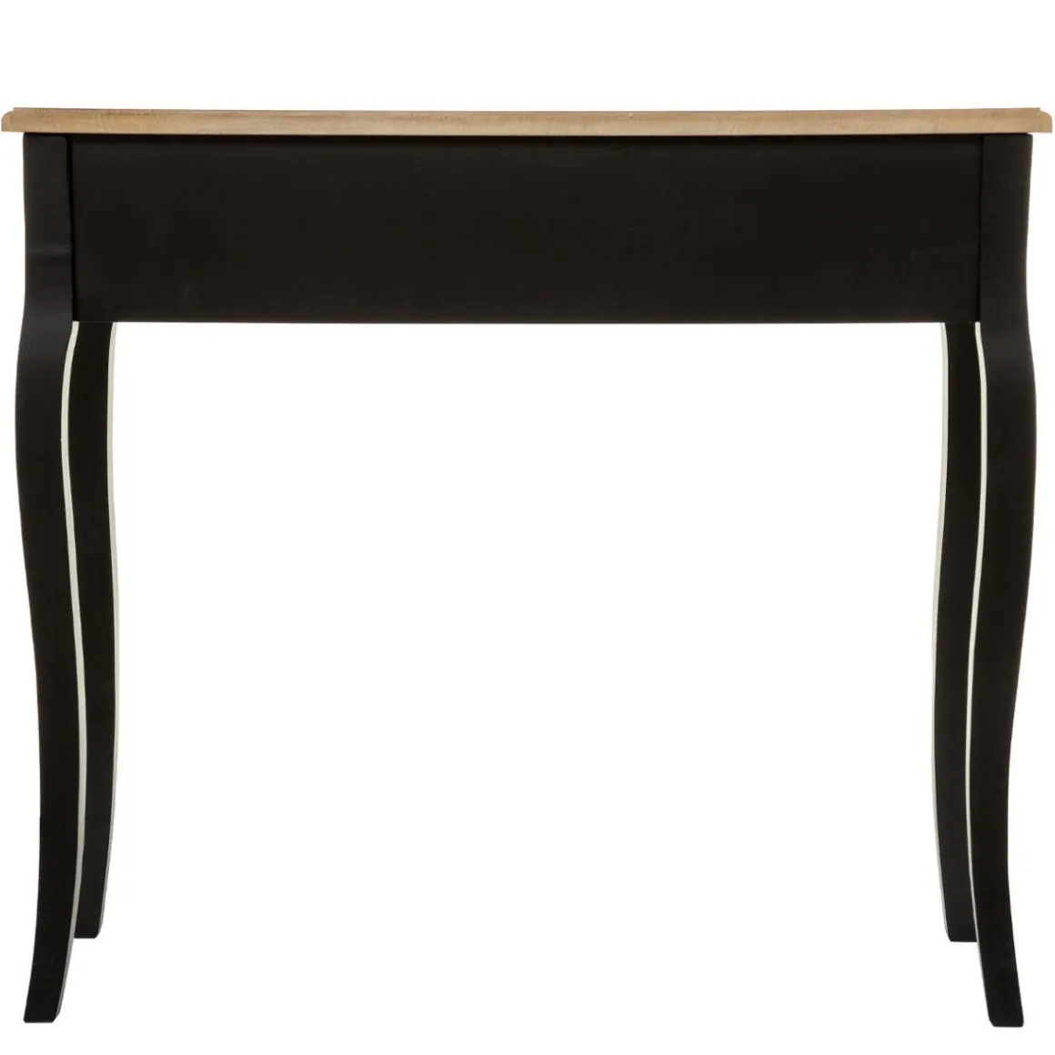 CONSOLE 2 TIROIRS NOIR CHRYSA