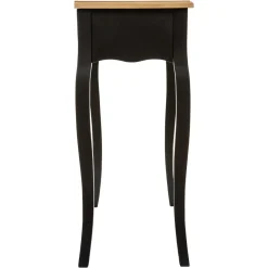 CONSOLE 2 TIROIRS NOIR CHRYSA