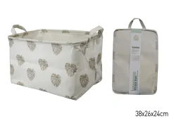 CORBEILLE RANGEMENT RECTANGLE 38X26X24CM