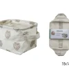 CORBEILLE RANGEMENT RECTANGLE 18X14X12CM