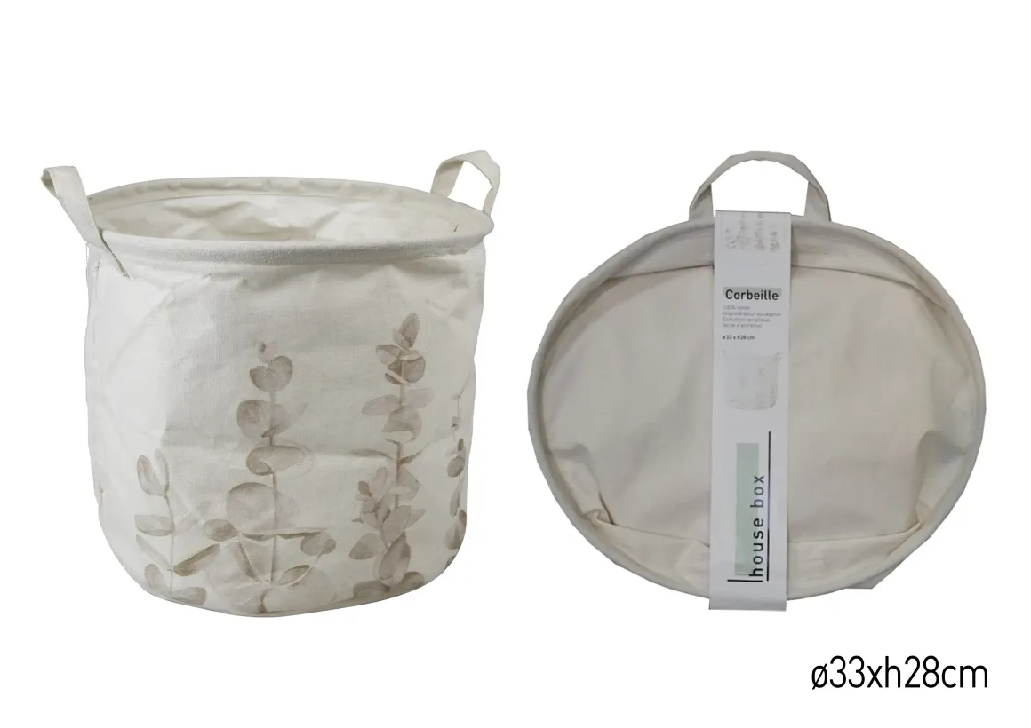 CORBEILLE RANGEMENT RONDE D.33CM