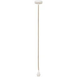 CORDON ELECTRIQUE JUTE NOE NATUREL L.80CM