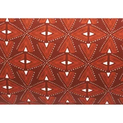 COUSSIN ADIYA 50X30CM MOTIF AMBRE