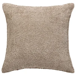 COUSSIN BOUCLETTE SOANA TAUPE 45X45CM