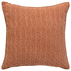 COUSSIN BOUCLETTE SOANA TERRACOTTA 45X45CM