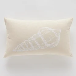 COUSSIN COQUILLAGE 30X50CM