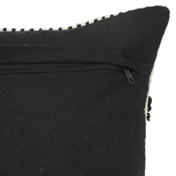 COUSSIN COTON 3D SAFARI NOIR ET BLANC 38X58CM