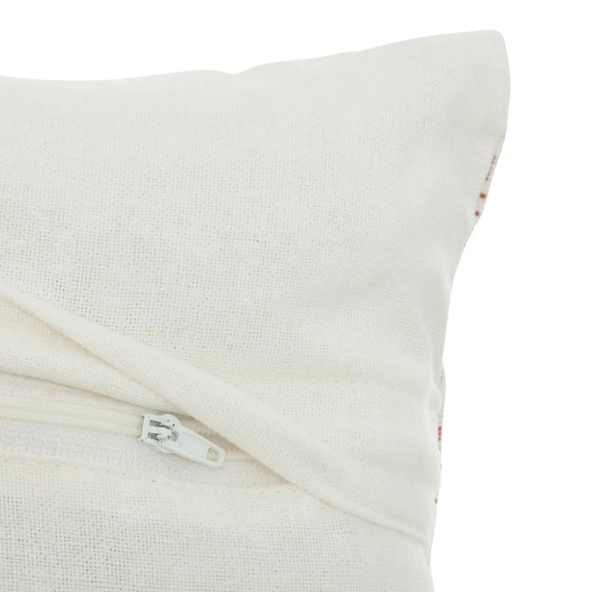 COUSSIN COTON JACQUARD MICAH TERRACOTTA 38X38CM